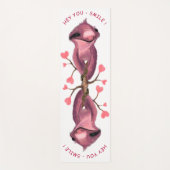 Funny Romantic Sloth Smile Cartoon Zeichnend - Spa Yogamatte (Vorderseite)