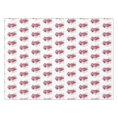 Funny Romantic Sloth Smile Tableclout Tischdecke (Vorderseite (Horizontal))