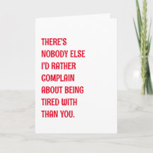 Funny Romantic werden müde Gruß