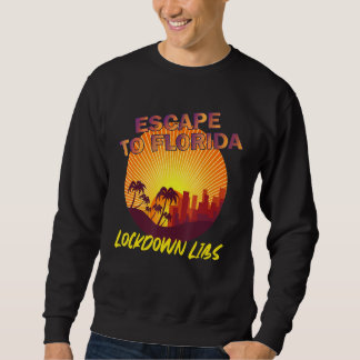 Funny Ron Desantis Escape to Florida Vintag Sweatshirt