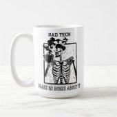Funny Röntgen Anpassbare medizinische Arbeit Krass Kaffeetasse (Links)