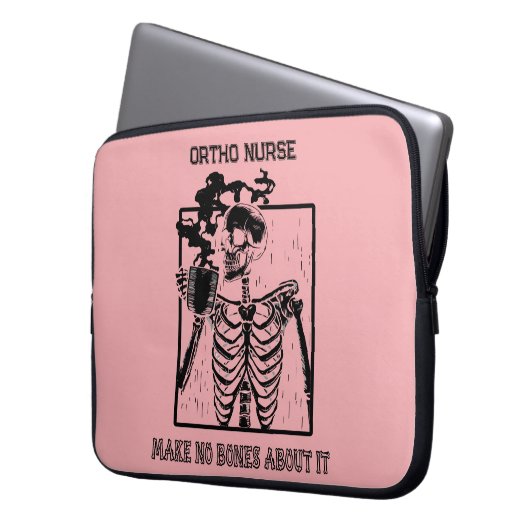 Funny Röntgen individuell anpassbarer medizinische Laptopschutzhülle (Vorderseite Links)