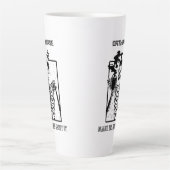 Funny Röntgen individuell anpassbarer medizinische Milchtasse (Vorderseite)