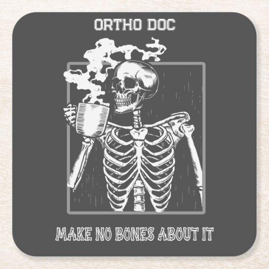 Funny Röntgen individuell anpassbarer medizinische Rechteckiger Pappuntersetzer (Vorderseite)