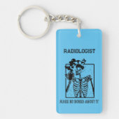 Funny Röntgen individuell anpassbarer medizinische Schlüsselanhänger (Vorderseite)