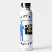 Funny Röntgen Tech Custom Radiology Specialty Trinkflasche (Links)