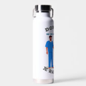 Funny Röntgen Tech Custom Radiology Specialty Trinkflasche (Vorne)