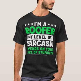 Funny Roofer Design Premium _3 T-Shirt