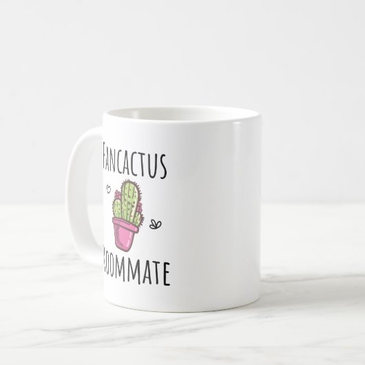 Funny Roommate Gift Tasse (Vorderseite Links)