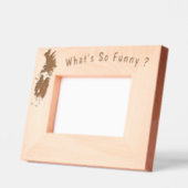Funny Rooster Etched Frames - Benutzerdefinierter Geätzte Rahmen (Links)