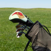 Funny Rooster Golf Head Cover Golf Headcover (In SItu)