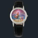 Funny Rooster Hühnchen trinken tropisches Meer Armbanduhr<br><div class="desc">Das Huhn in diesem humorvollen Design weiß, wie viel Zeit es ist - es ist natürlich Zeit zu trinken, denn es ist COCKtail Zeit! Dieses alberne tropische Design ist perfekt für alle, die das Meer und Hühner und Margaritas und Paradies und endlosen Sommer Lieben. Hier sieht man einen Hahn, der...</div>