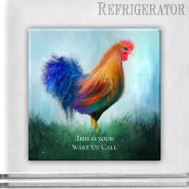 Funny Rooster Personalisiert Magnet
