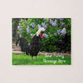 Funny Rooster Puzzle (Horizontal)