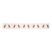 Funny Rooster Ribbon Satinband (Vorderseite)