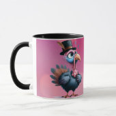 Funny Rooster Tasse (Links)
