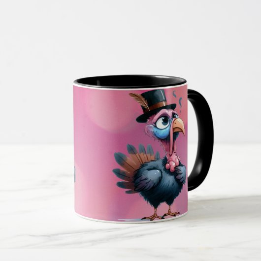 Funny Rooster Tasse (VorderseiteRechts)