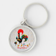 Funny Rooster, Weihnachtsleuchten, Geschenke und B