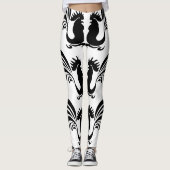 Funny Rooster Year 2017 Leggings (Vorderseite)