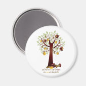 Funny Rotten Apfelbaum Magnet (Vorderseite/Rückseite)