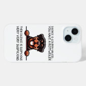 Funny Rottweiler Dog Case-Mate iPhone Hülle (Rückseite (Horizontal))