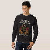 Funny Rottweiler Gassi T für Hundetraining Sweatshirt (Vorne ganz)