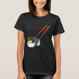 Funny Rottweiler Sushi Niedlich Hund Lover Geschen T-Shirt