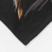 Funny Rough Collie Christmas Graphics Dog Lights L Fleecedecke (Ecke)