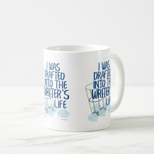 Funny Rough Draft Slogan Kaffeetasse (VorderseiteRechts)