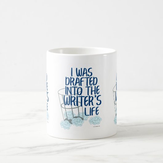 Funny Rough Draft Slogan Kaffeetasse (Mittel)