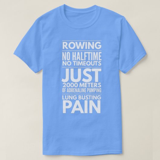 Funny Rower 2K 1 T-Shirt (Design vorne)