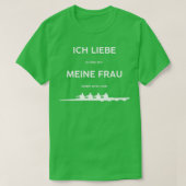 Funny Rower Rowing Rowing Sport 2 T-Shirt (Design vorne)