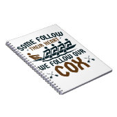 Funny Rowing Crew Team Coxswain Wir folgen unserem Notizblock (Rechte Seite)