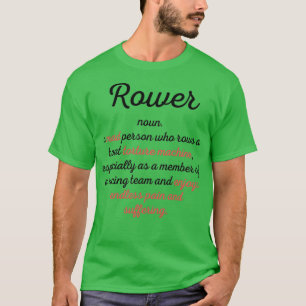 Funny Rowing definition Geschenk Idee 2 T-Shirt