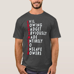 Funny Rowing Ergometer Zitat Classic TShirt