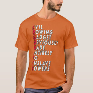 Funny Rowing Ergometer Zitat T-Shirt
