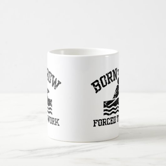 Funny Rowing Kaffeetasse (Mittel)