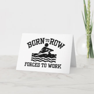 Funny Rowing Karte
