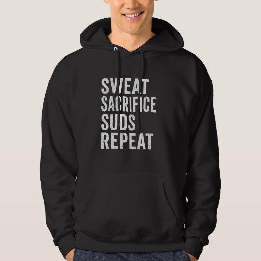 Funny Rowing Shirt Work Hard Uni Rower Craft B (Vorderseite)
