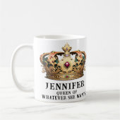 Funny Royal Queen Tasse (Links)