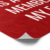 Funny Royal tritt als Senior Member of Family nied Poster (Ecke)