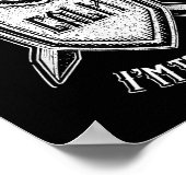 Funny Rpg Gamer Ich kann nicht Behalten Ruhe ich b Poster (Ecke)