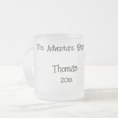 Funny Rtirement Jog No more Work Celebration Mattglastasse (Vorderseite Links)