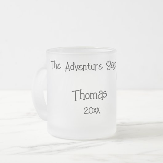 Funny Rtirement Jog No more Work Celebration Mattglastasse (Vorderseite Links)