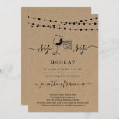 Funny Rtirement Party Einladung (Vorne/Hinten)