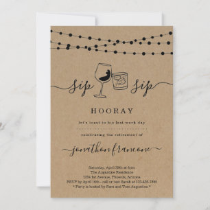 Funny Rtirement Party Einladung