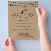 Funny Rtirement Party Einladung Flyer (Hand)