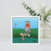 Funny Rtirement-Party Einladungen (Stehend Vorderseite)