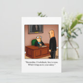 Funny Rtirement-Party Einladungen (Stehend Vorderseite)