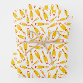 Funny Rubber Chicken Geschenkpapier Set (Beispiel)